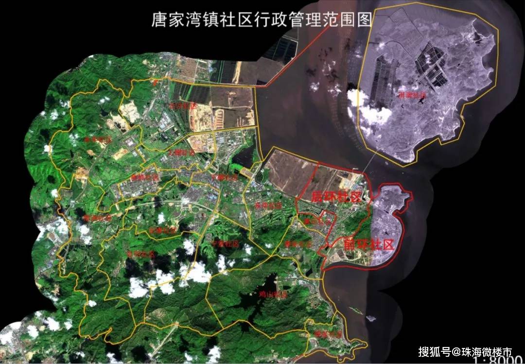 香洲区2020gdp_珠海香洲区地图(3)