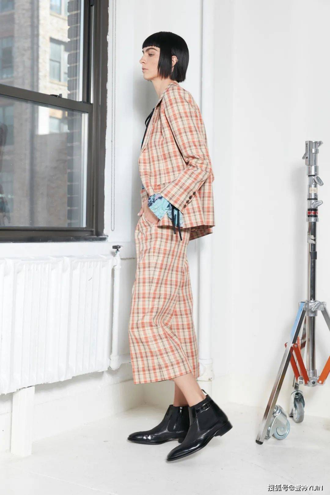 Xue|2021纽约时装周来啦！Xue Gao：是心动呀！睡衣+夹克就能快速完成今日穿搭