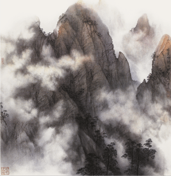 画云高手孙日晓——简评山水画家孙日晓