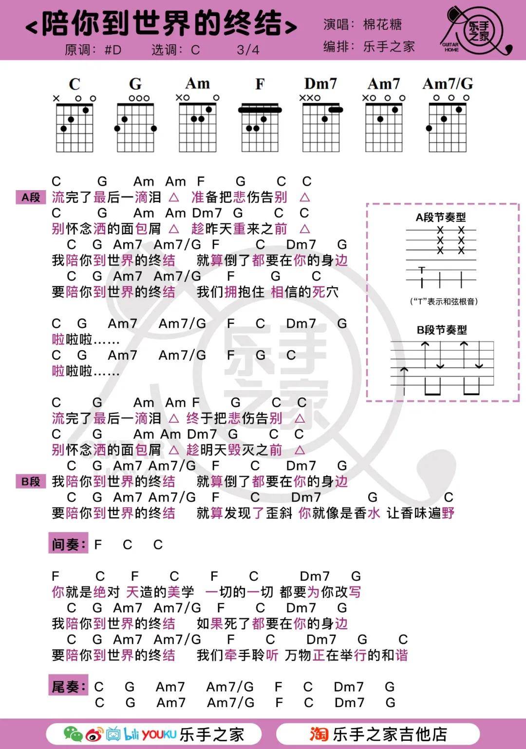 棉花糖吉他简谱_棉花糖简谱(2)