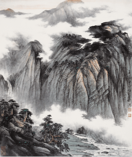 画云高手孙日晓——简评山水画家孙日晓