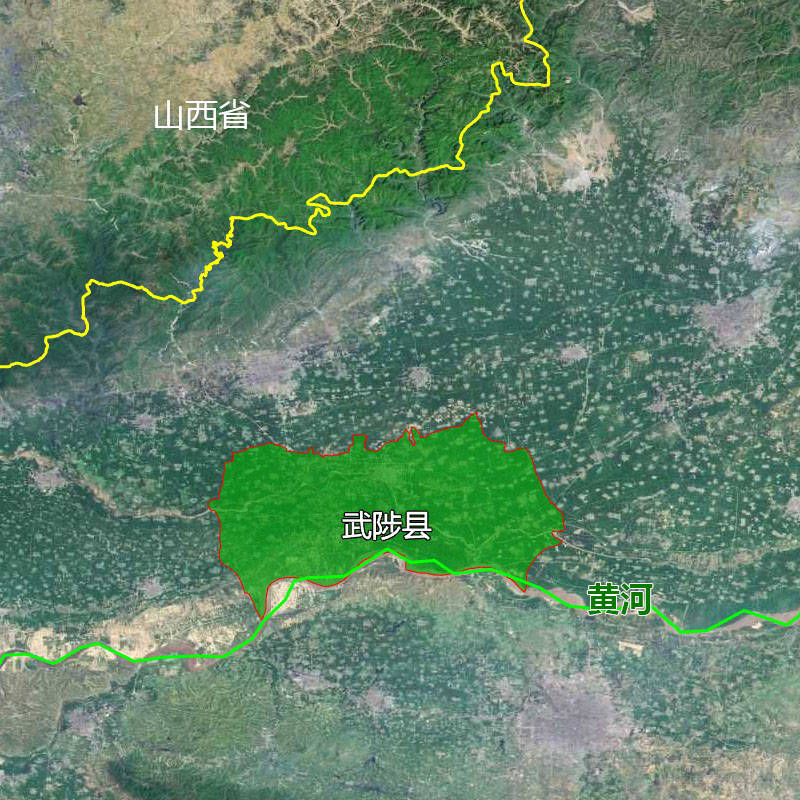 原创12张地形图快速了解河南省焦作各市辖区县市