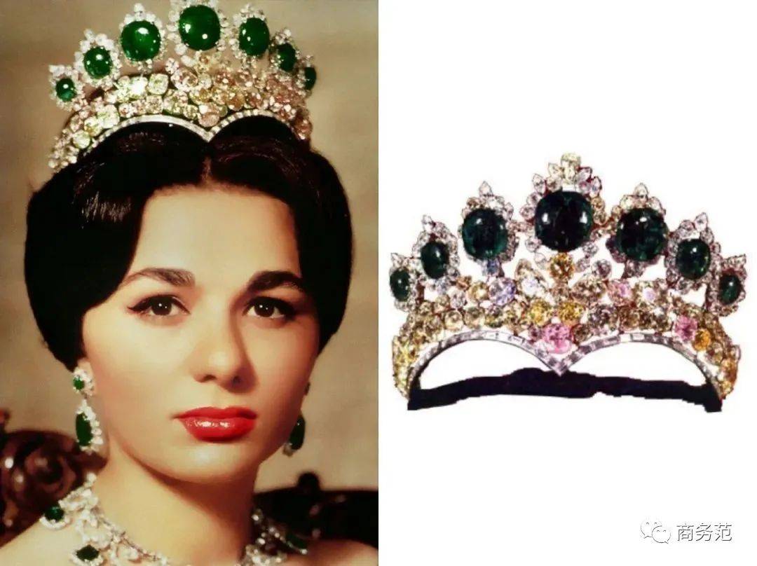珠宝|最美“末代王后”坎坷一生：珠宝富可敌国，流亡后丈夫子女去世…