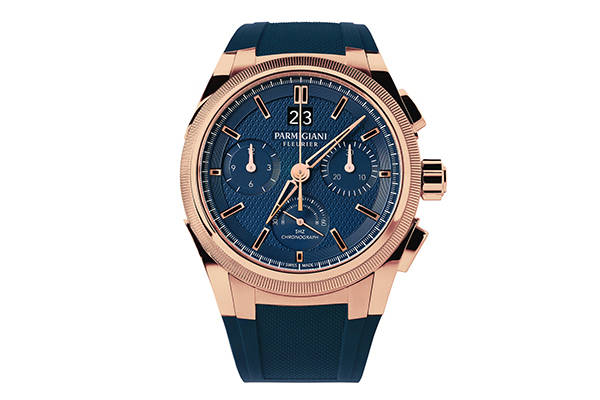盘面|帕玛强尼全新通达系列Tondagraph GT玫瑰金蓝色盘面腕表耀世登场