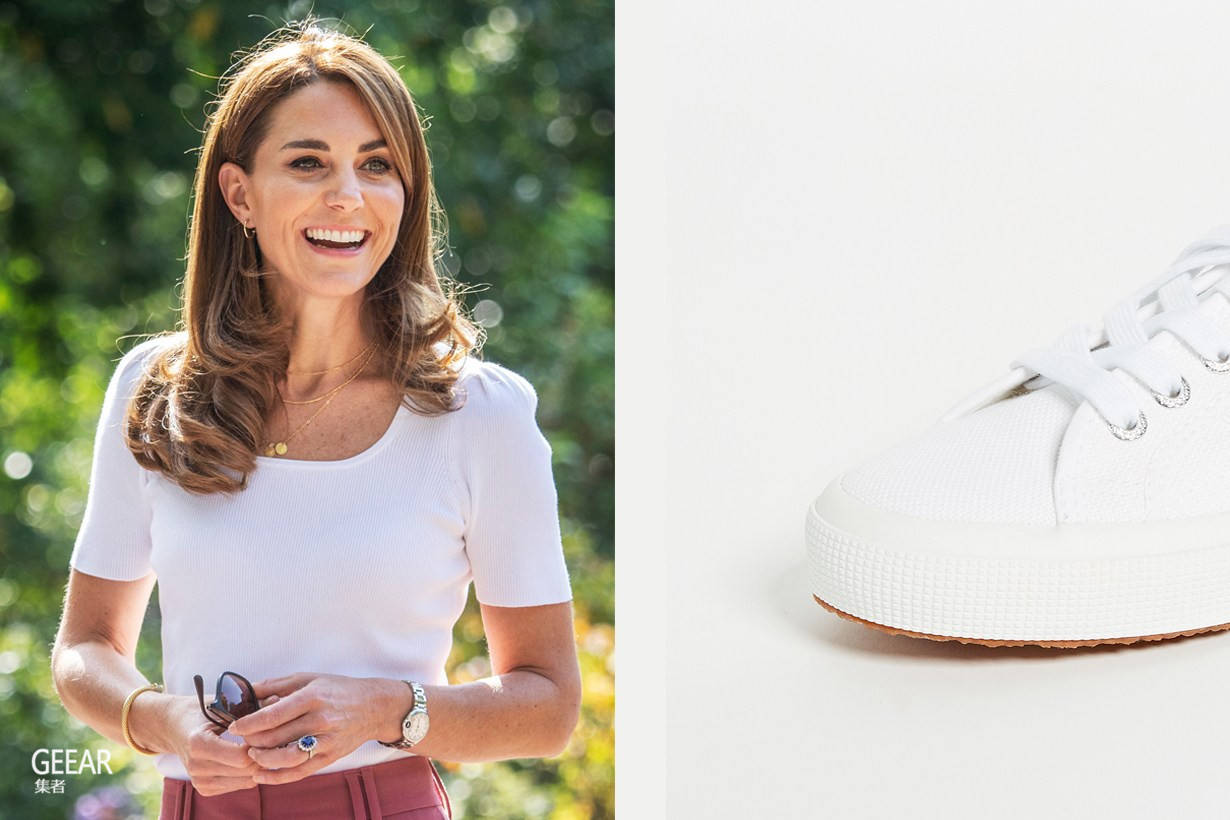 Superga|茫茫白球鞋海里面,这双可以说是凯特王妃最爱的球鞋!