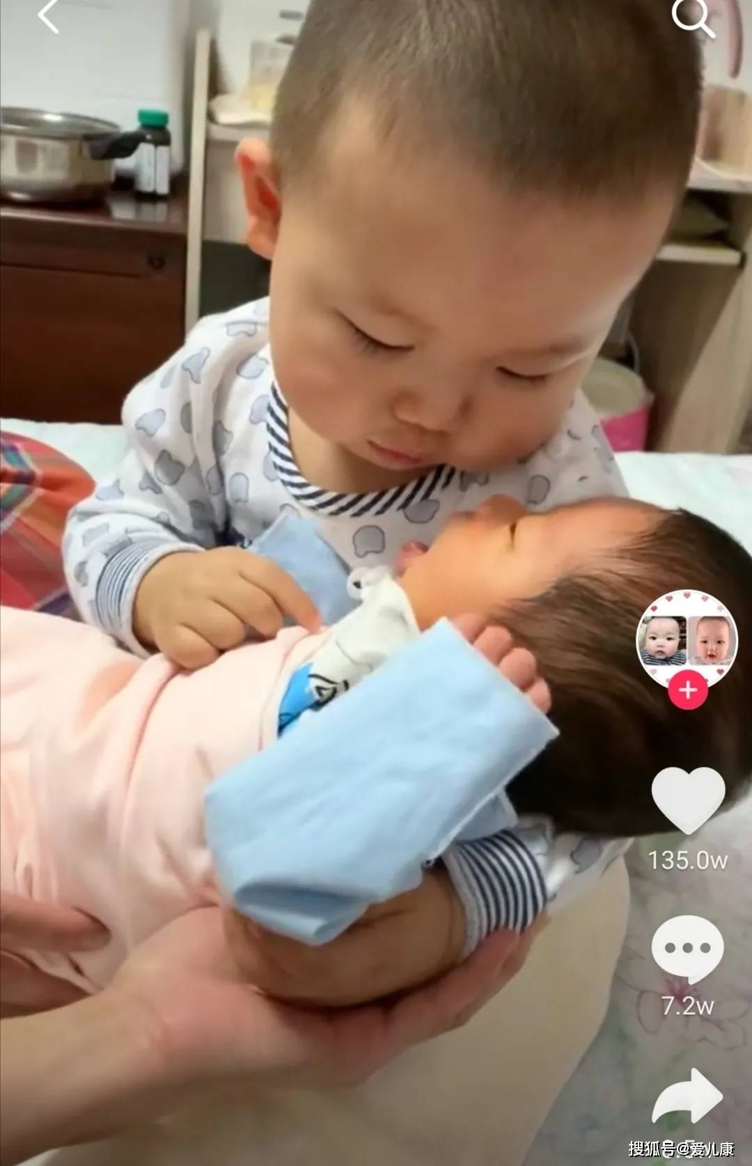 哥哥|上一秒相亲相爱，下一秒鸡飞狗跳！痛并快乐着…二胎家庭