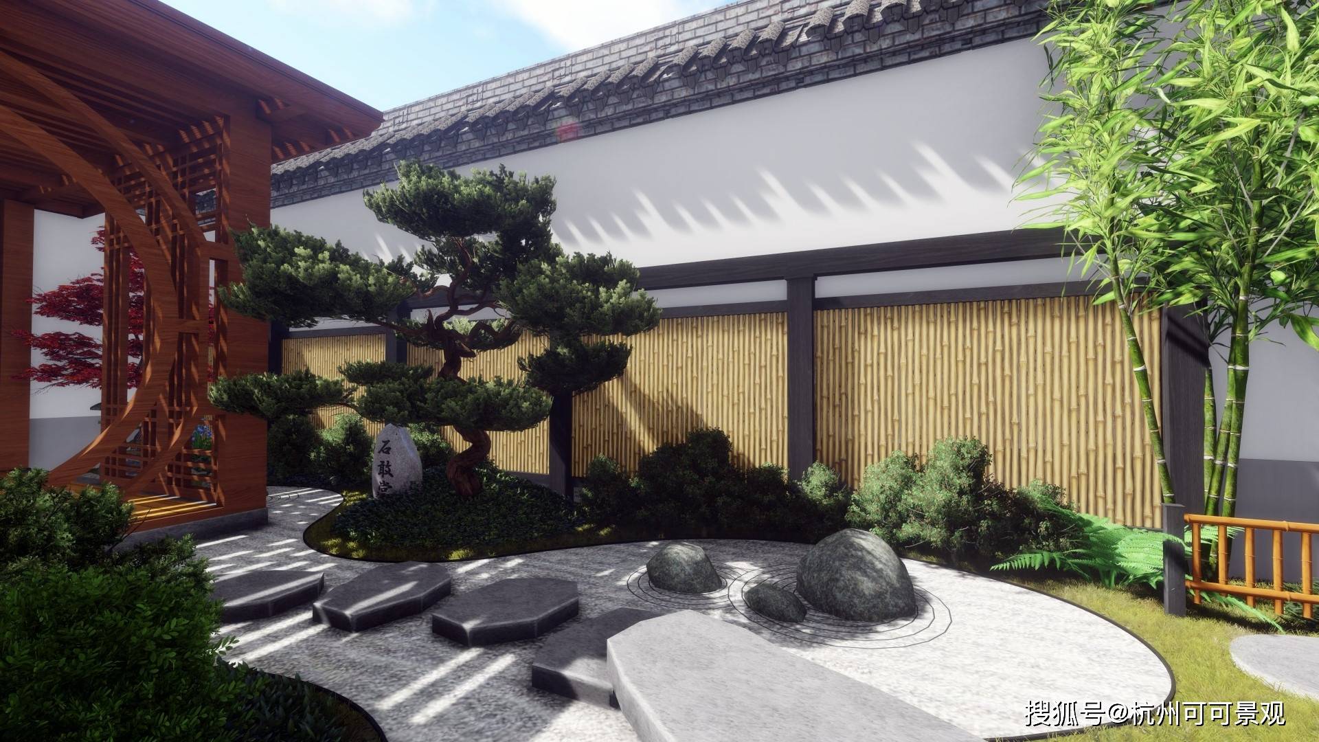 日式庭院设计:日式庭院4大设计要点,感受深藏于内的宁静和禅意!-搜狐大视野-搜狐新闻