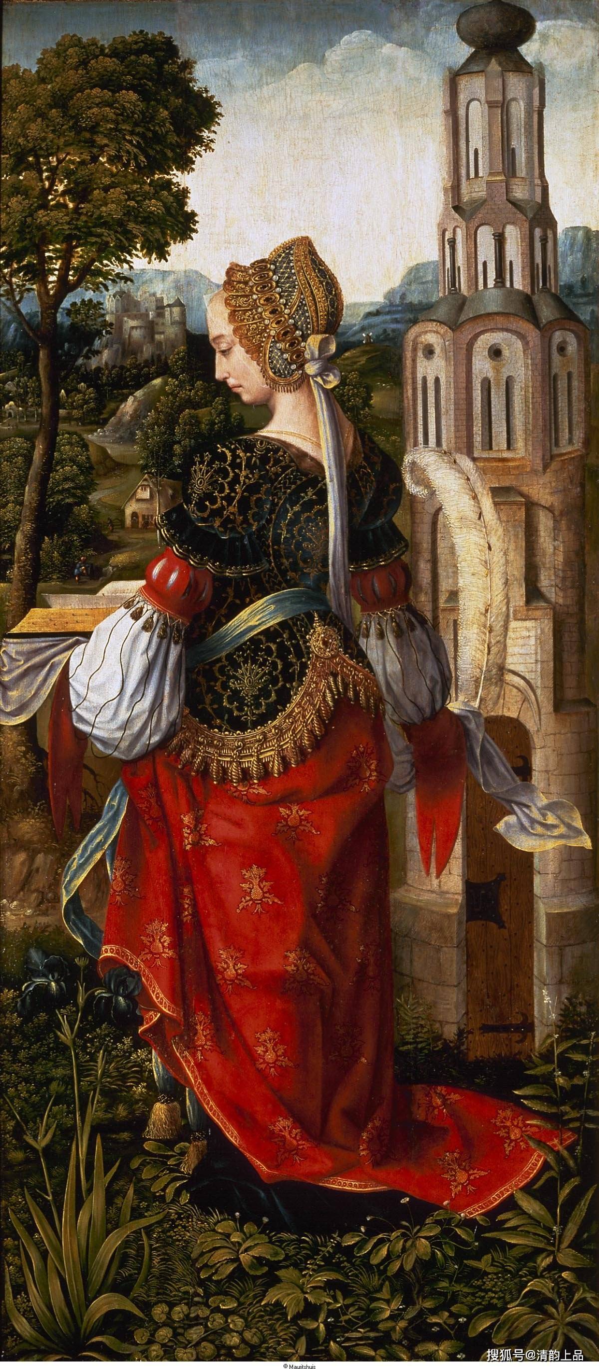 欧洲艺术家古典绘画/女性肖像油画作品集