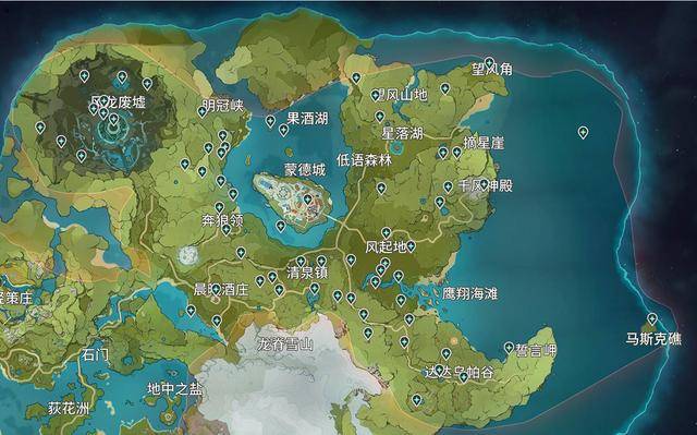 原神:疑似要出新地图,七大王国等着探险,网友:我肝没