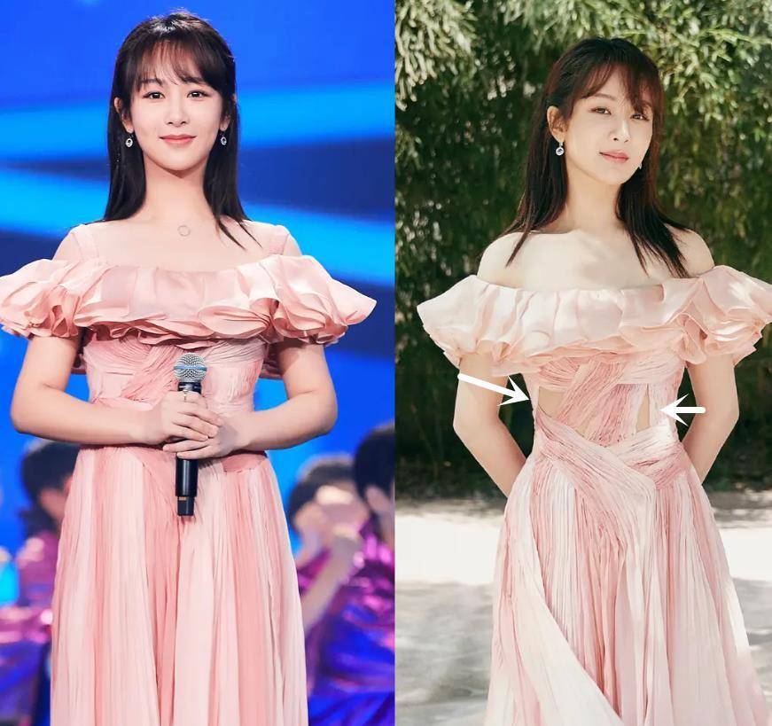 张韶涵|国庆晚会韩红瘦了，张韶涵精致如瓷瓶！杨紫穿对裙子却保守封腰