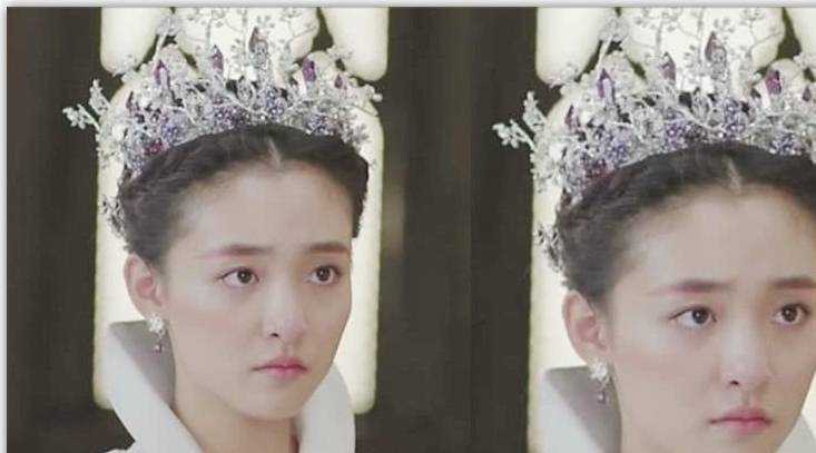 邝露|戴“水晶冠”古装女子，躲过白落衡，避开邝露，她就先抱走