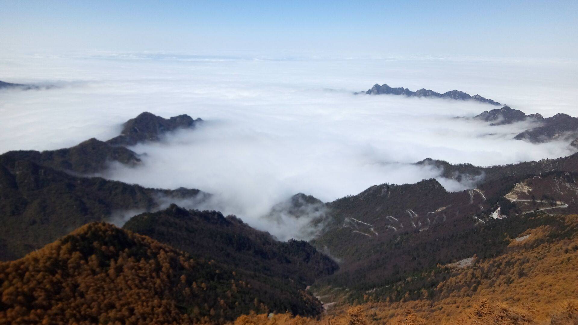 国庆登顶中华龙脊太白山观日出看云海一日历四季