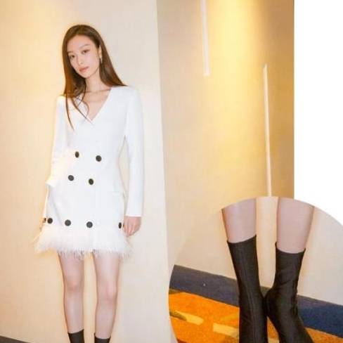 款式|抱怨靴子太磨脚？这双袜靴材质轻柔造型百搭，让你双脚踩地新体验