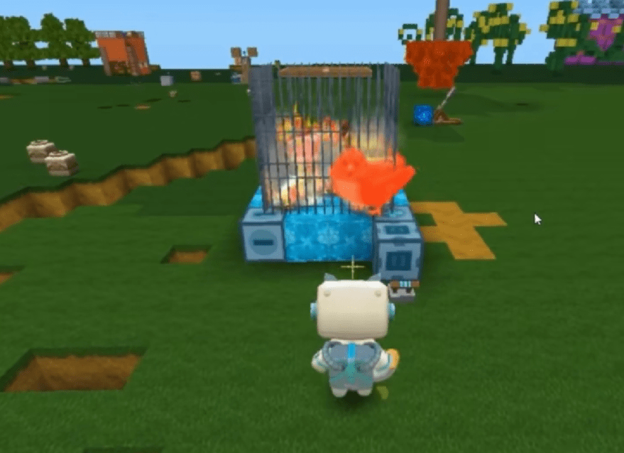 教程|学会的小伙伴可以直接出去摆摊了迷你世界：快速制作烧烤架教程