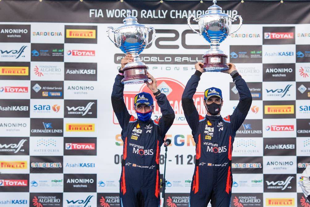 2020wrc车队排名_现代车队成功卫冕WRC2020年度厂商总冠军