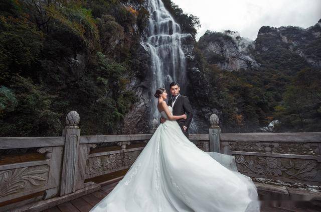 太白山婚纱照_太白山风景图片