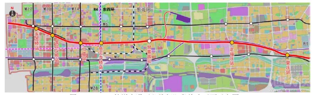 地铁22号线3号线最新发布通州燕郊这条新地铁与3号线互通