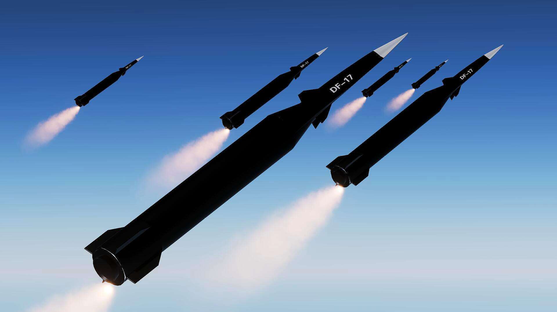 火箭军东风-16中程弹道导弹战训 一画面是相当的提气