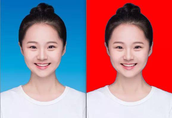 原来excel 只需三步就可以给证件照换底色!