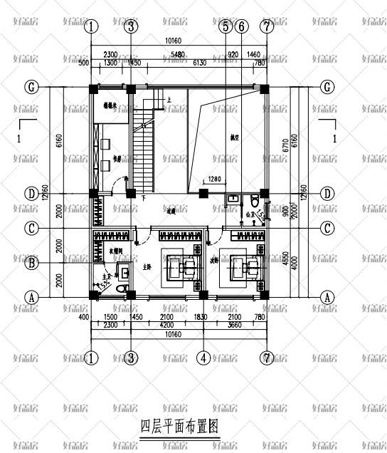 10x12米自建套房图纸