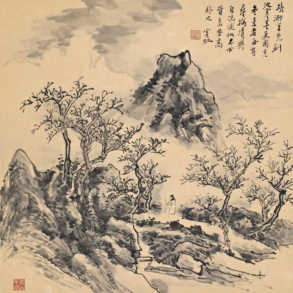 诗画欣赏:林逋《山园小梅》