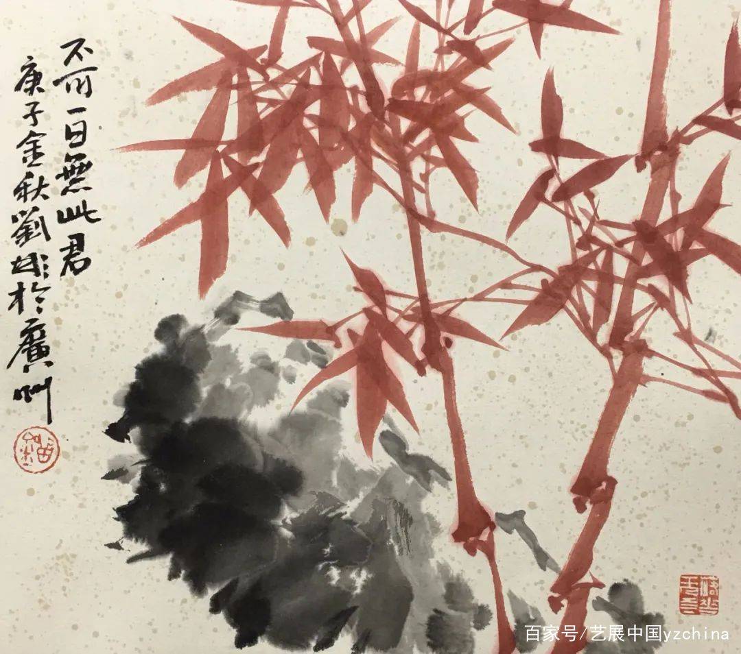 刘彬写意花鸟画欣赏