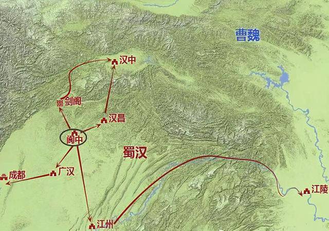 剑阁又名剑门山,在今四川剑阁县西,有小剑山和大剑山相连.