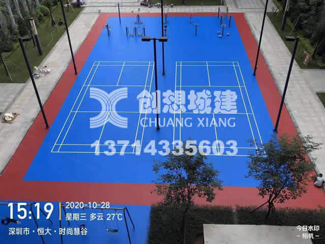 “leyu乐鱼app”
深圳丙烯酸篮球场的划线尺度与施工工艺