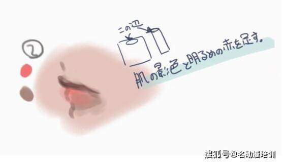 嘴唇|sai新手向厚涂教程