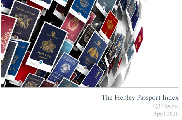 全球护照排名2020_《2020年投资入籍项目排名》发布,格林纳达护照全球前