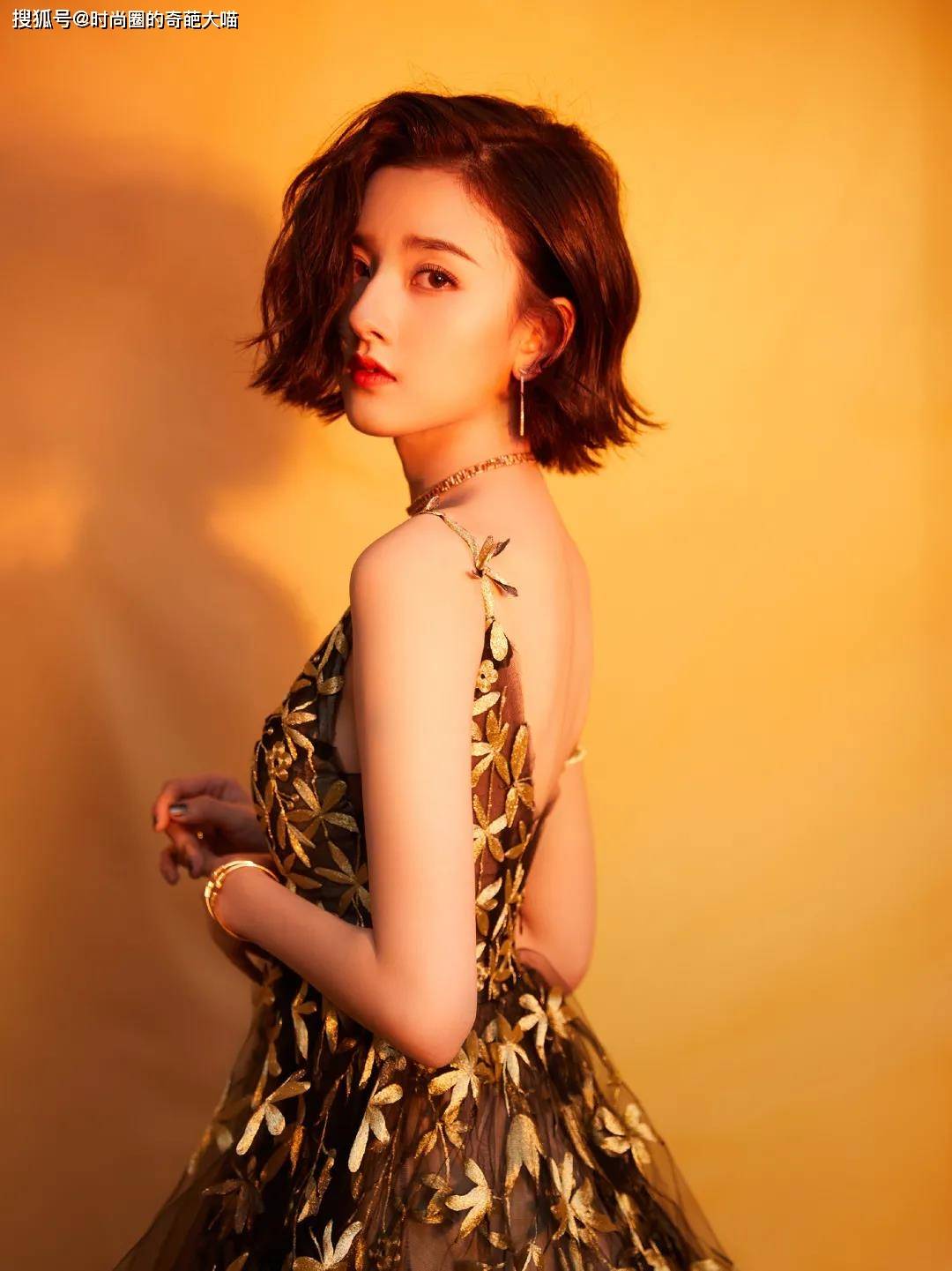 谭松韵|剪短发难看因为你不会选！学会谭松韵宋祖儿这招，人人皆可变美女