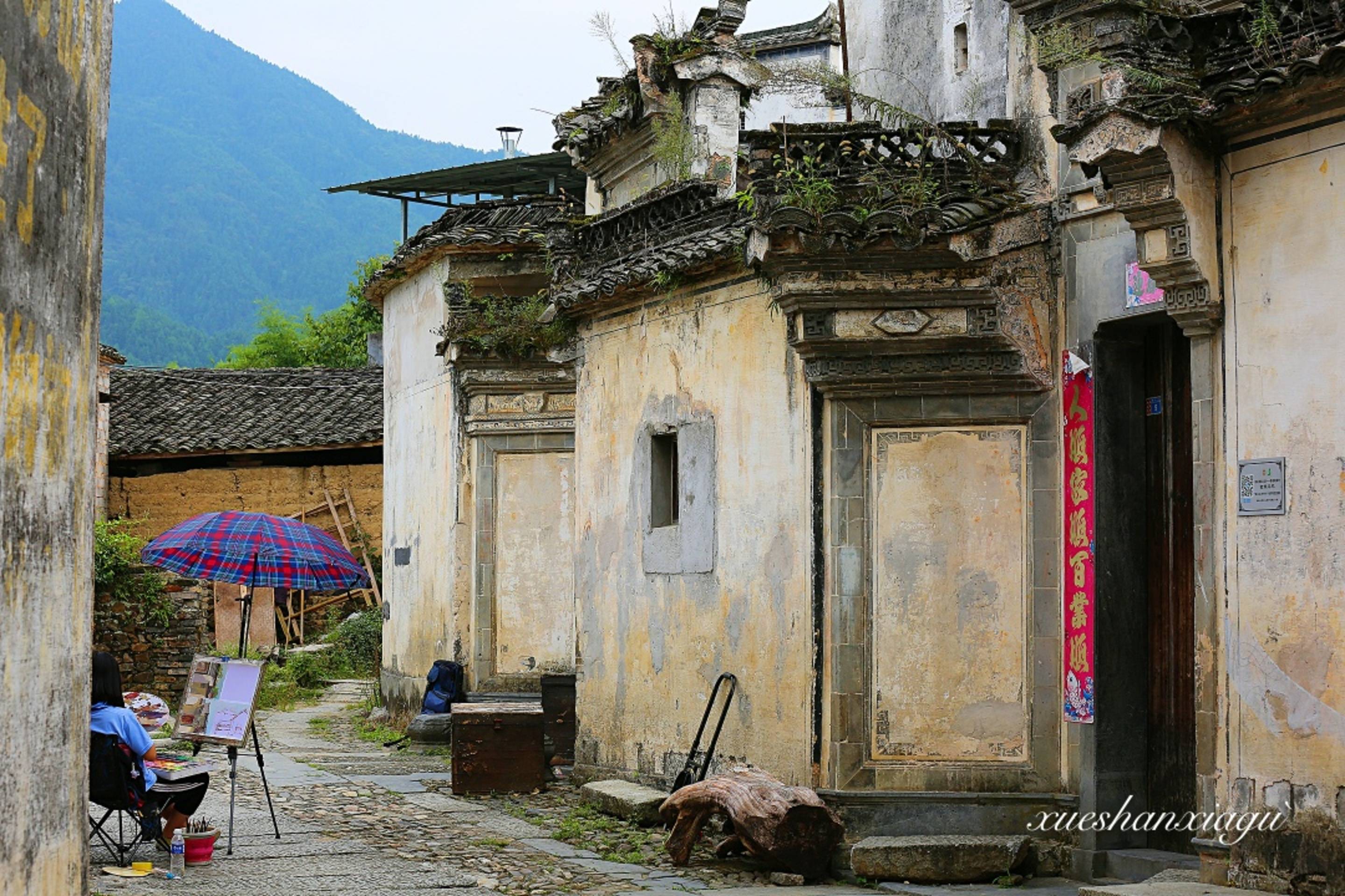 会迷路的古村：藏在黄山脚下，已有一千多年历史_祠堂