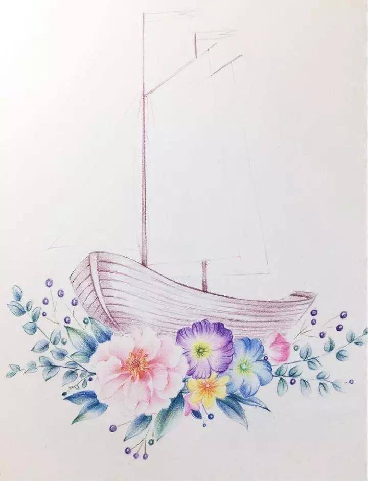 【推荐】适合新手临摹的彩铅画 简单|适合临摹的彩铅画图片(附全套