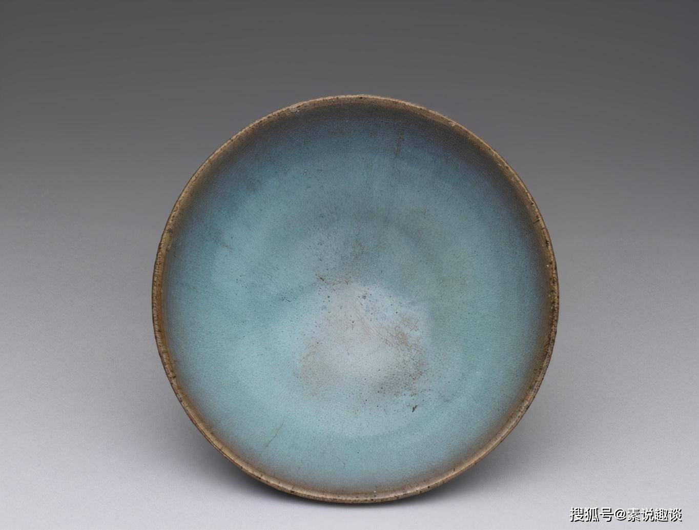 中国古美術⁄鈞窯天藍釉紫班百合口玉壺⁄北宋代⁄ 中国古美術•宋時代鈞窯
