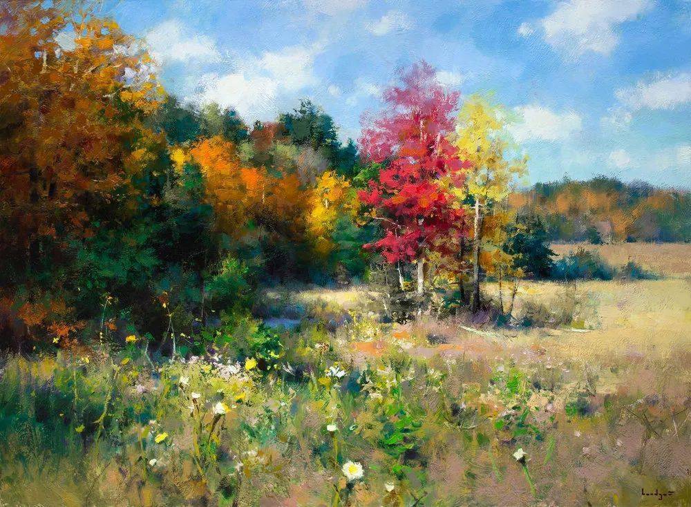 美国艺术家马克·博吉斯风景油画作品欣赏