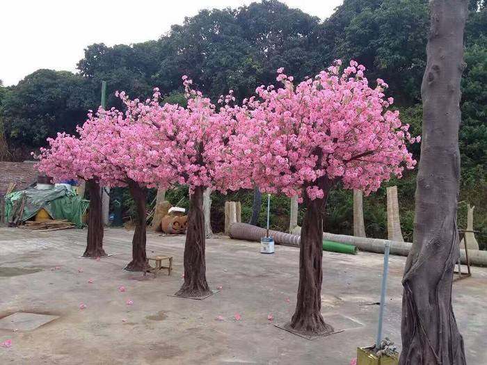 仿真桃花树安装施工厂家