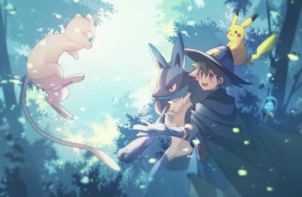 宝可梦旅途第45话:十五年的等待,小智终于获得了自己的路卡利欧