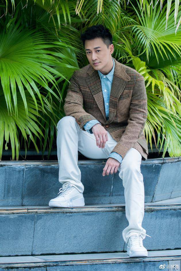 差点就信了林峯拍摄现场偶遇古天乐李若彤