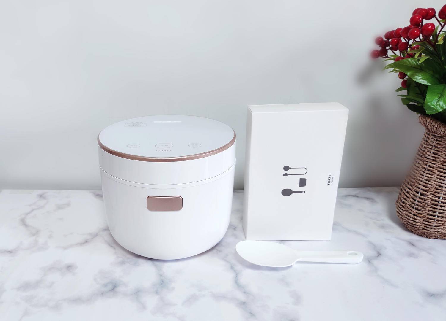 如何抓住她的胃？TOKIT迷你饭煲有妙招，不怕长胖、不怕糖