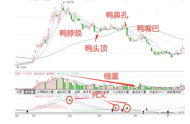 一旦出现"倒挂老鸭头",看清主力诱多陷阱,被卖了还在帮着数钱