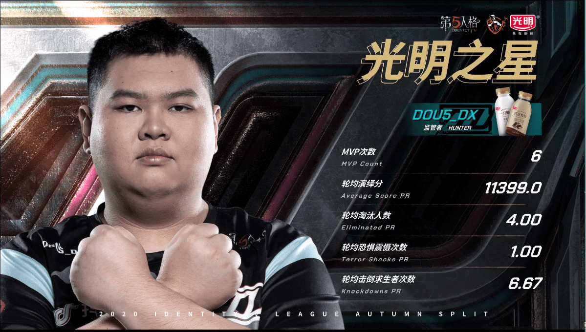 佣兵|第五人格IVL职业联赛秋季赛DOU5 vs MRC 第三局 大魔王东玄再次4抓结束比赛