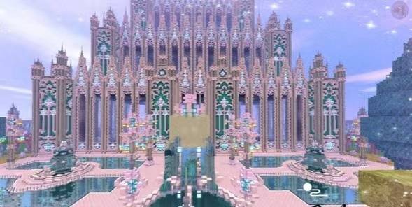 迷你世界地图推荐：大神给各位女玩家一个城堡梦，做自己的公主