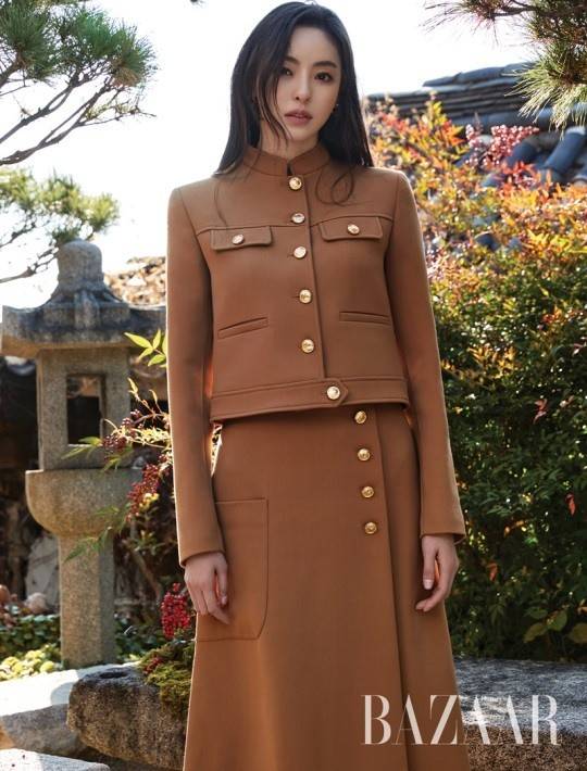 演绎秋季浪漫!韩国女艺人李多喜最新杂志写真曝光