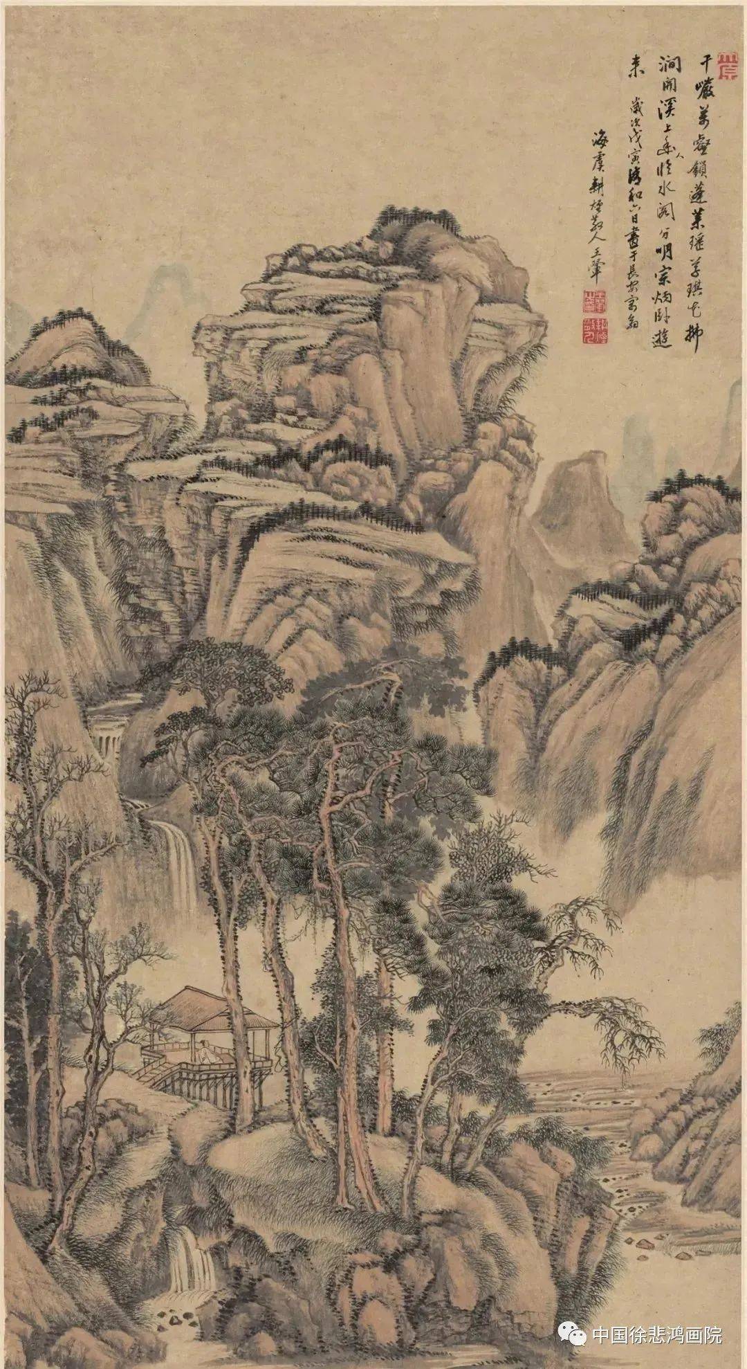 清初大名家王翚山水画精品欣赏