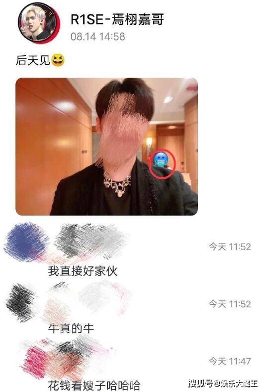 焉栩嘉曾在付费官咖发自拍，疑女友入镜，粉丝