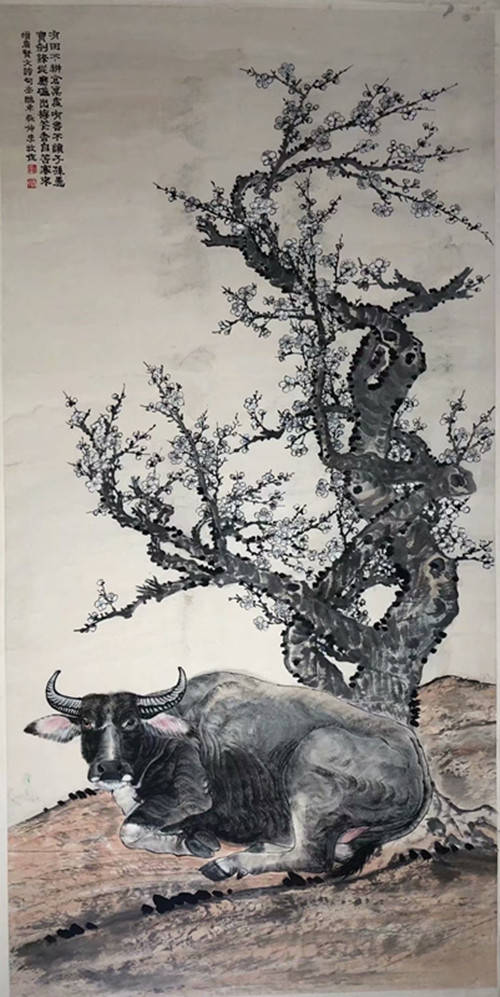 著名画家李牧中国画作品巡展在浦江美术馆举行