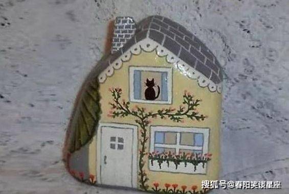 心理测试:你最喜欢哪个石头画里的房子,看你会被几个人喜欢