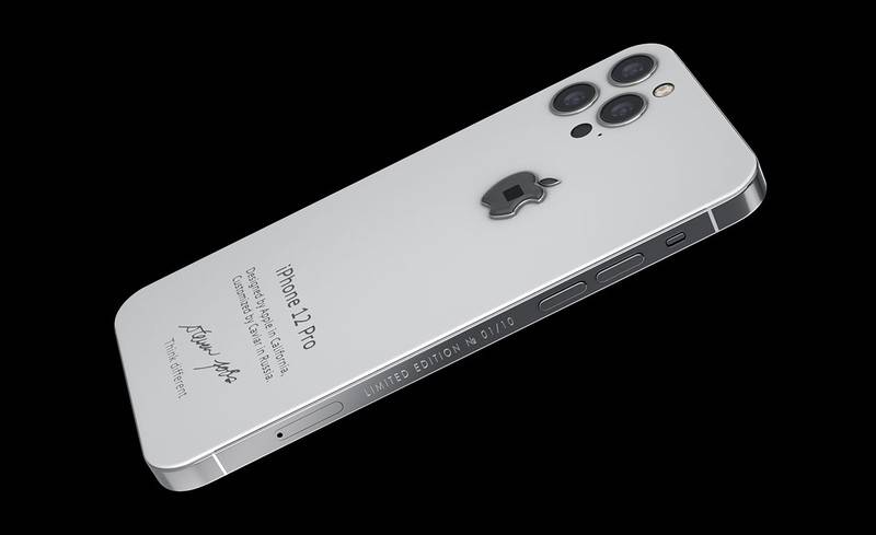 乔布斯|Caviar 推出乔布斯纪念版 iPhone 12 Pro：售价四万起步