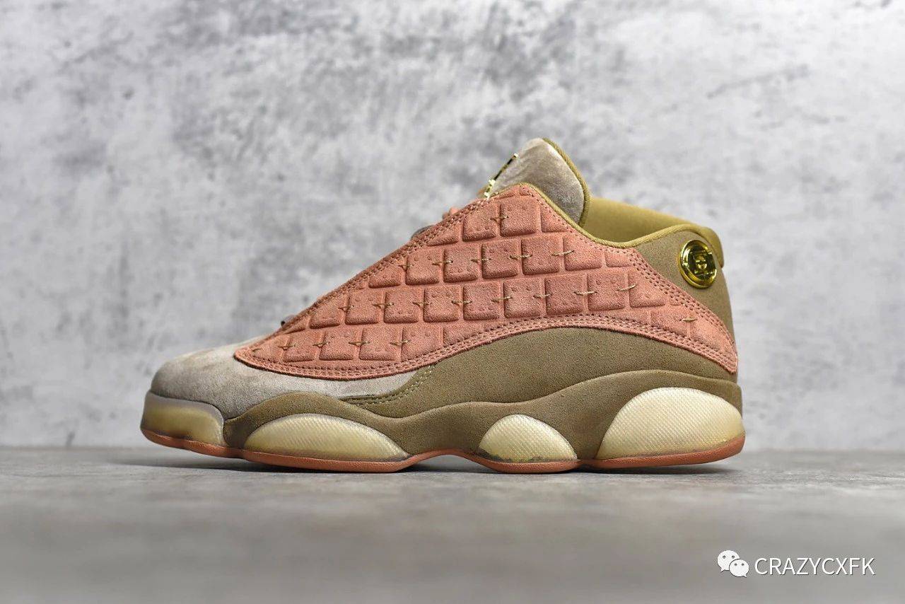 aj13 联名兵马俑 clot x air jordan 13 low 低帮篮球鞋 at3102-200