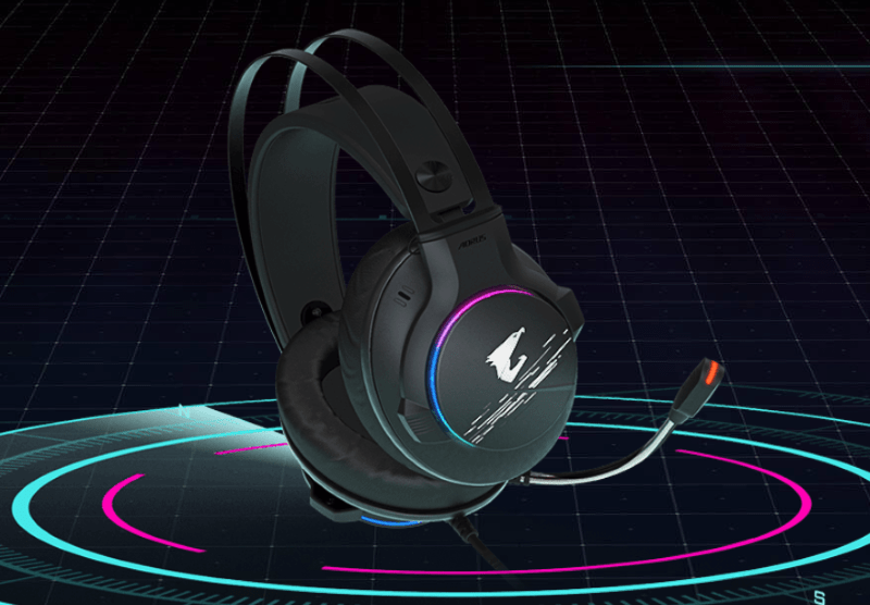 尺寸|技嘉AORUS H1游戏耳机发布，支持7.1声道